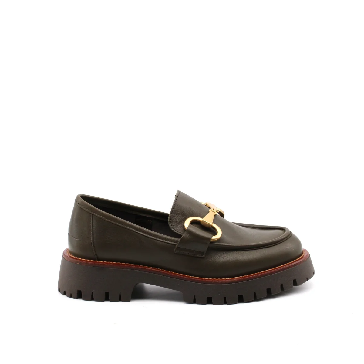 Mocassino Chunky in pelle con morsetto - immagine 8