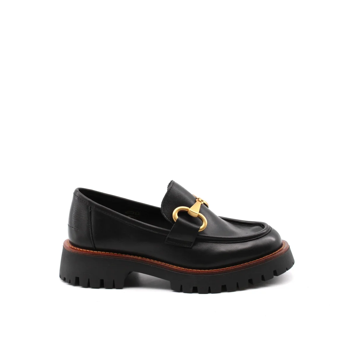 Mocassino Chunky in pelle con morsetto - immagine 8