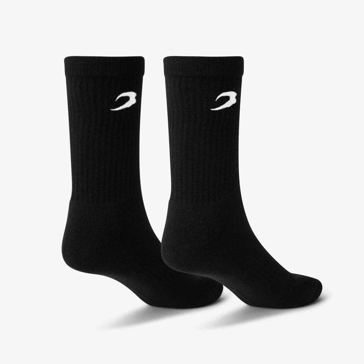 Calzini Boxraw Crew (3 paia) Nero - immagine 3