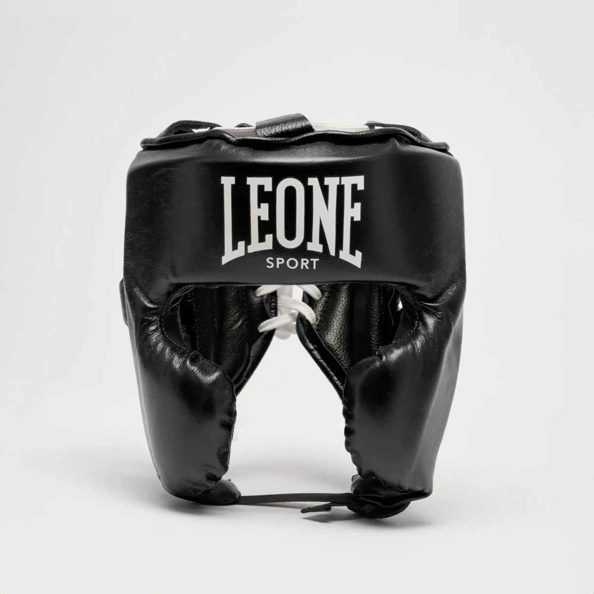 Caschetto Leone Sport Augusto Classico Nero con parazigomi - immagine 3