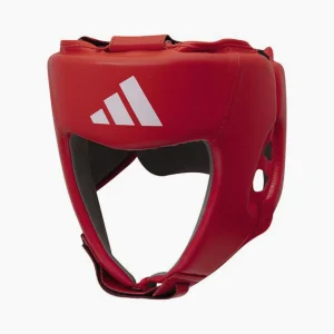 Caschetto da boxe Adidas Approvato World Boxing Rosso