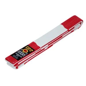 Cintura Prof. Itaki Art. 33 Bianca e Rossa
