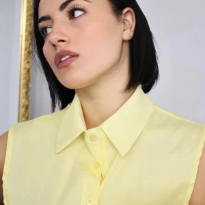 Colletto camicia Giallo