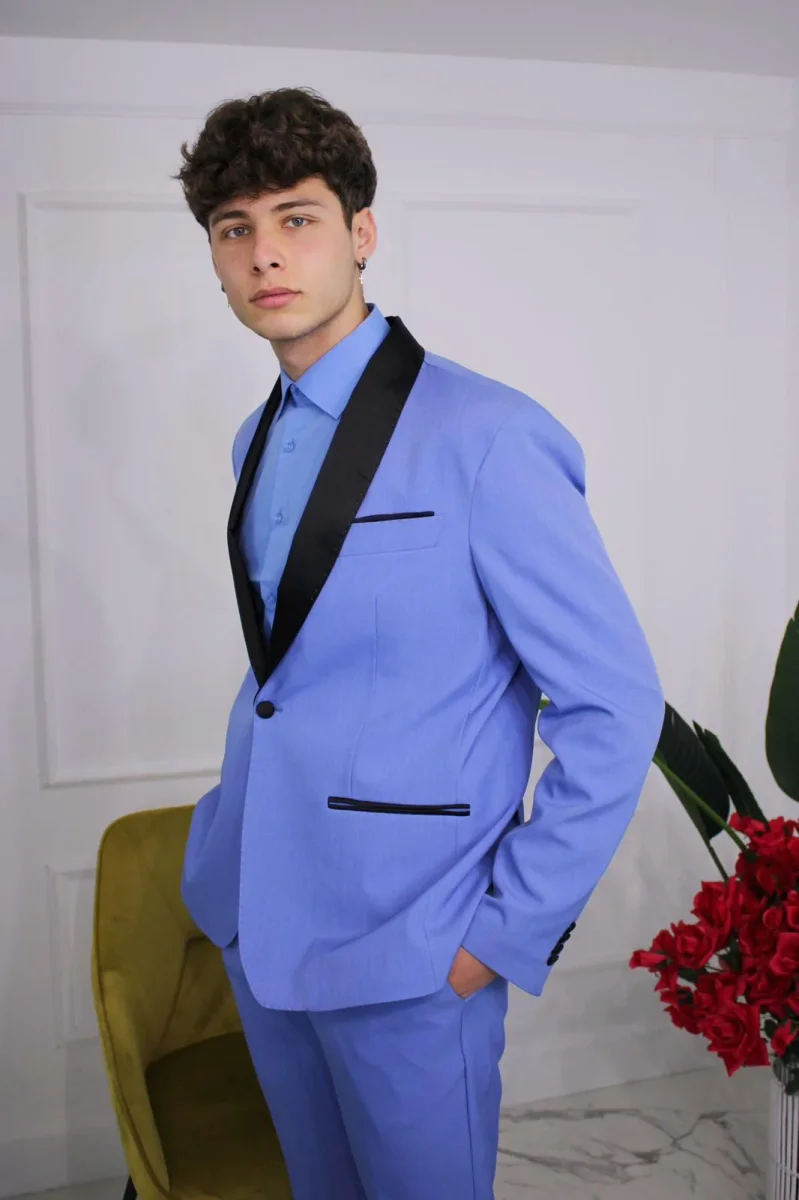 Completo Raso Azzurro