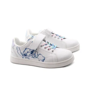 Sneaker da bimba con stampa laterale