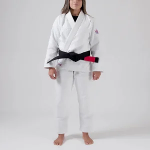 BJJ Gi donna Kingz Empowered Bianco