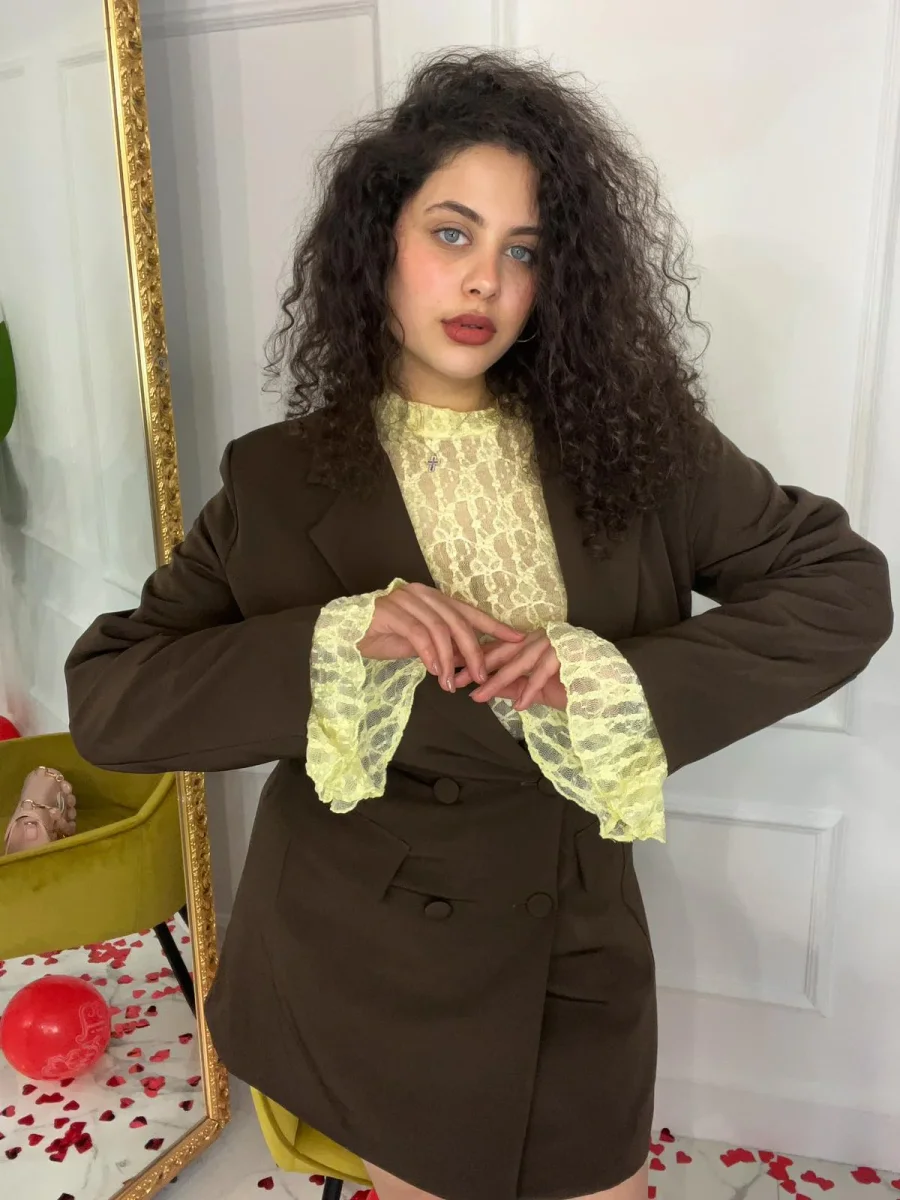 Dress Diana Marrone - immagine 3