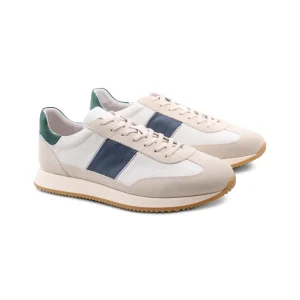 Sneaker con dettagli in suede da uomo