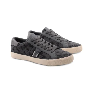 Davor sneaker in tessuto con loghi uomo