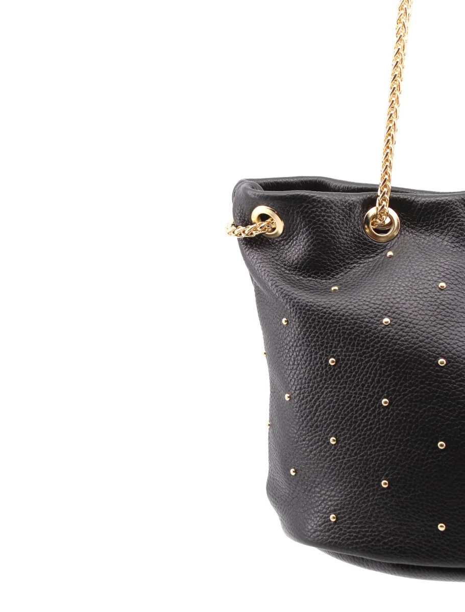 Frida borsa a mano con borchie e catena - immagine 4