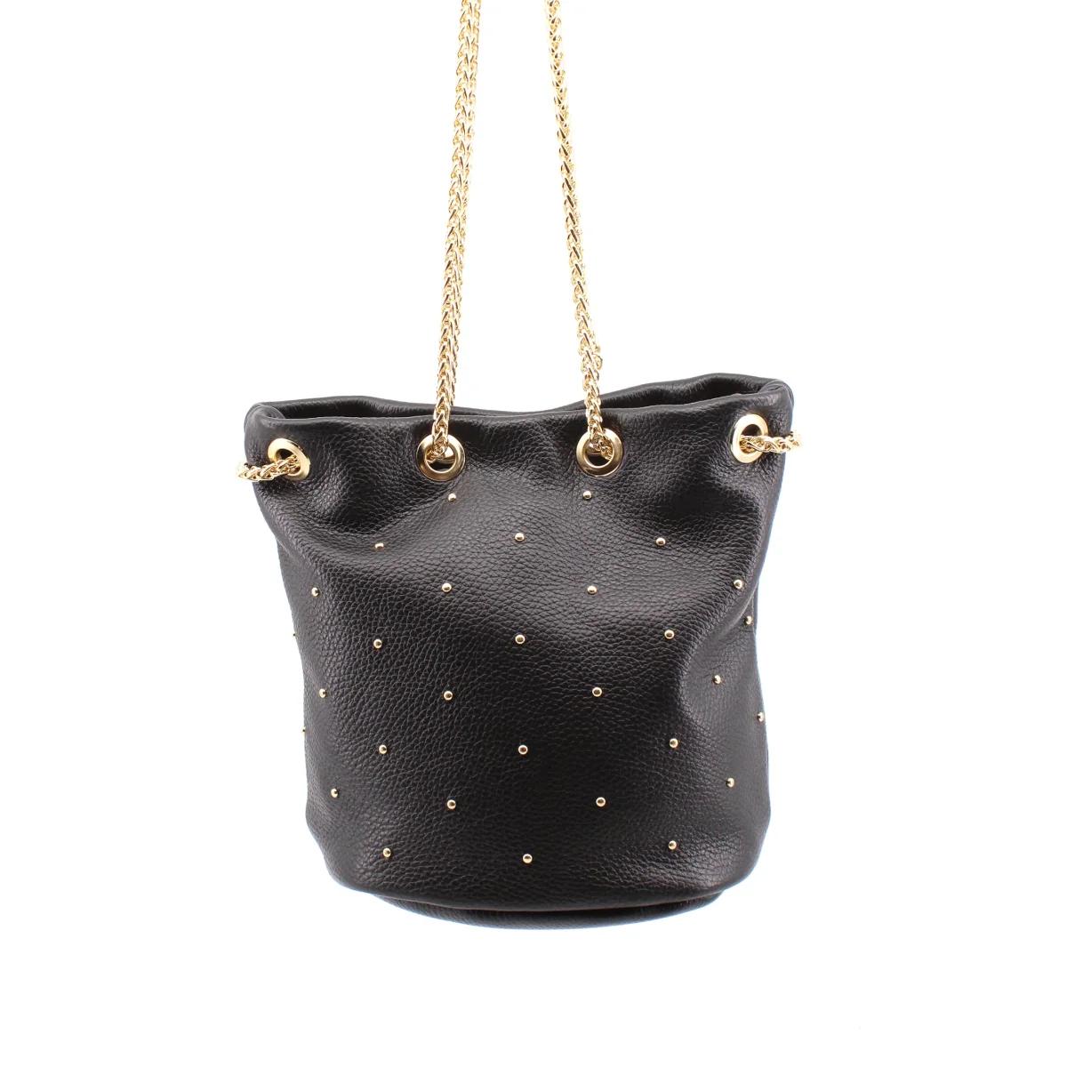 Frida borsa a mano con borchie e catena - immagine 5
