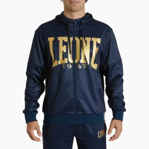 Felpa Leone DNA con cappuccio ABX721 Blu