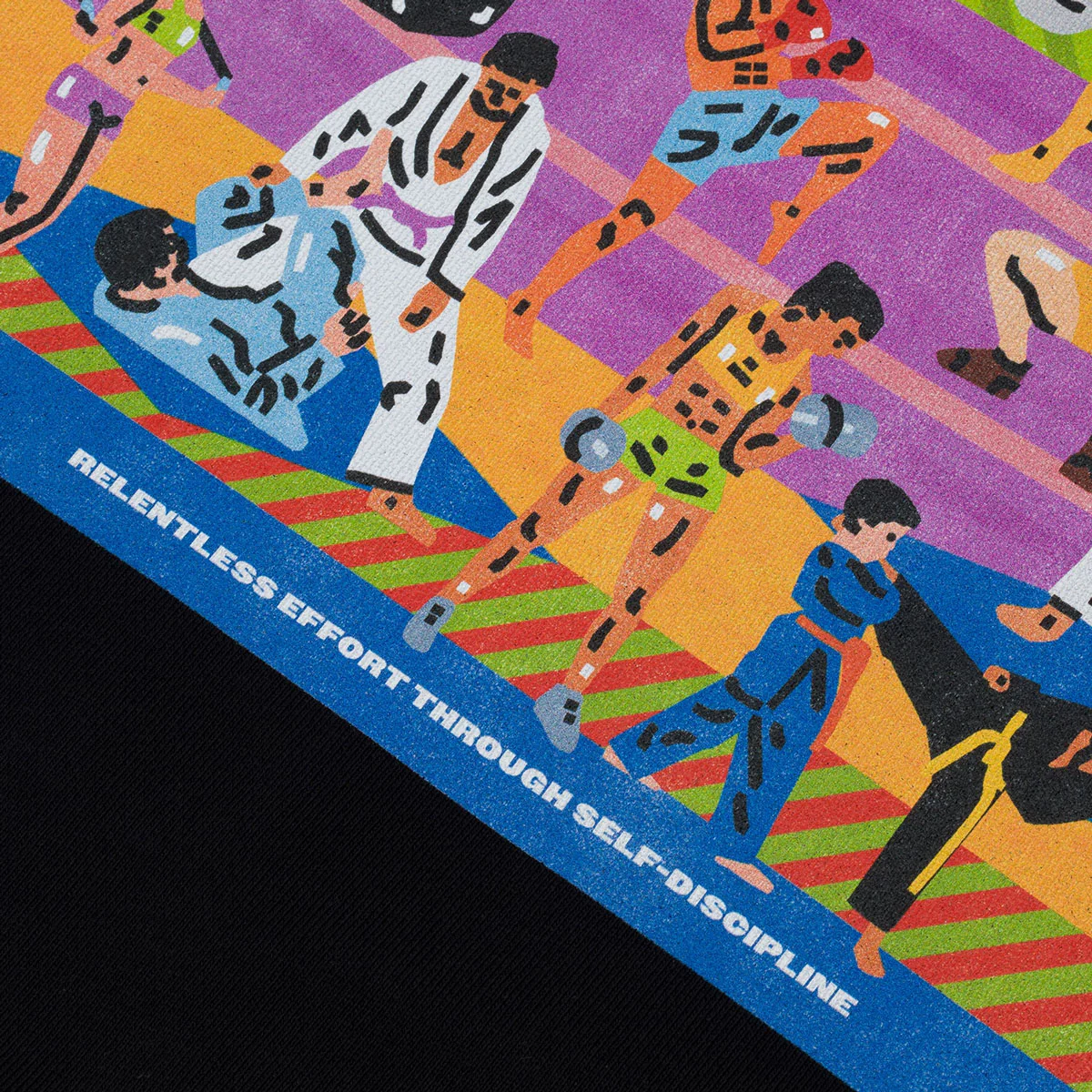 Felpa Manto Gym 3.0 con cappuccio Nero - immagine 5