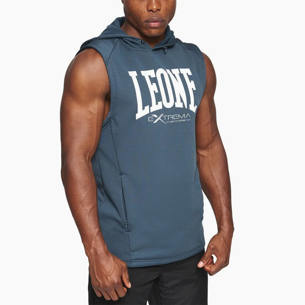 Smanicato Leone Extrema Logo con cappuccio ABX110 - immagine 7