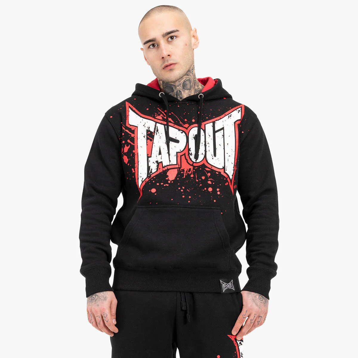 Felpa Tapout Splashing Nero