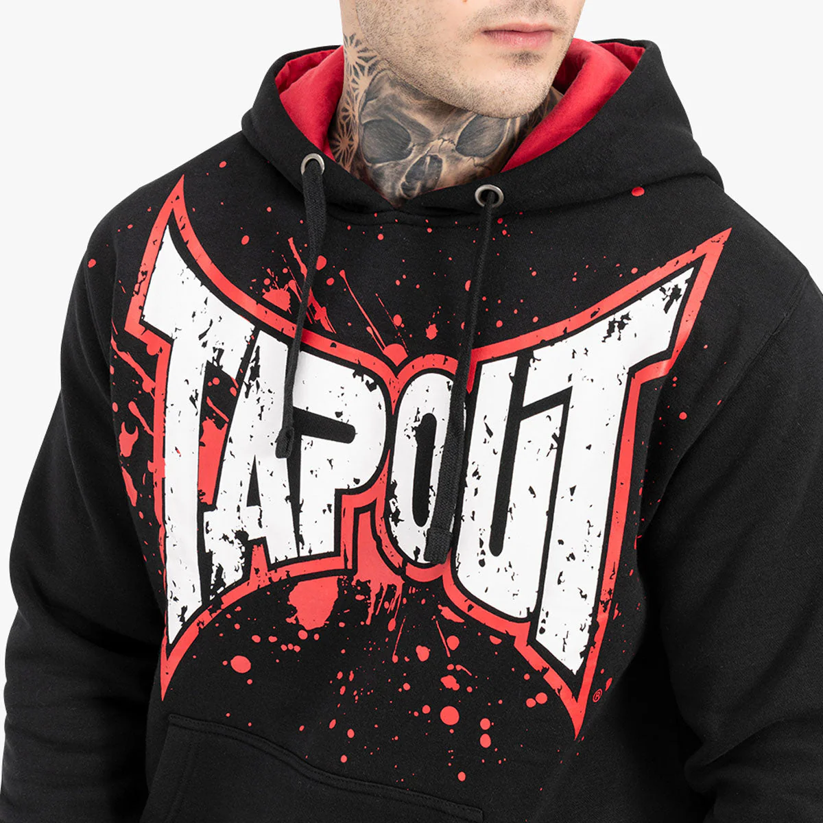 Felpa Tapout Splashing Nero - immagine 4