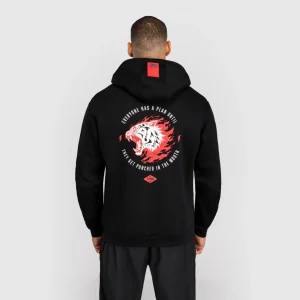 Felpa Venum x Mike Tyson Tiger con cappuccio Nero