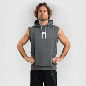 Felpa smanicata Venum Sparring con cappuccio Grigio