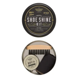 Travel Shoe Shine kit pulizia calzature