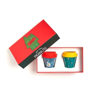 Set 2 Tazzine Espresso Peanuts Natale 7