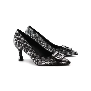 Décolleté a punta da donna con strass