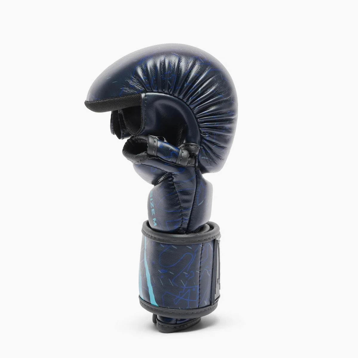 Guanti MMA Leone Primal Instinct Training GP116 con pollice Blu - immagine 4