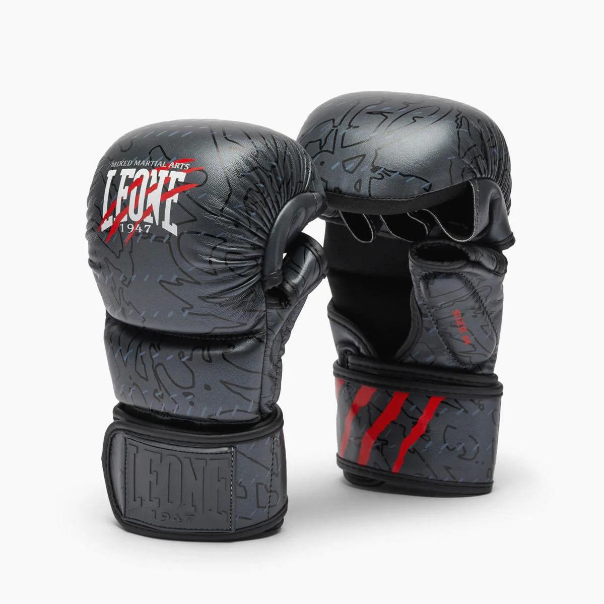 Guanti MMA Leone Primal Instinct Training GP116 con pollice Nero