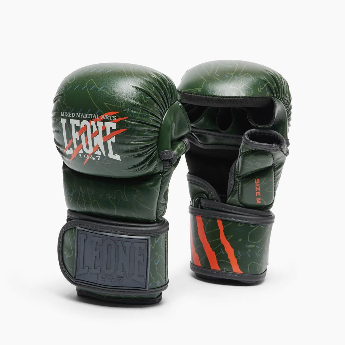 Guanti MMA Leone Primal Instinct Training GP116 con pollice Verde