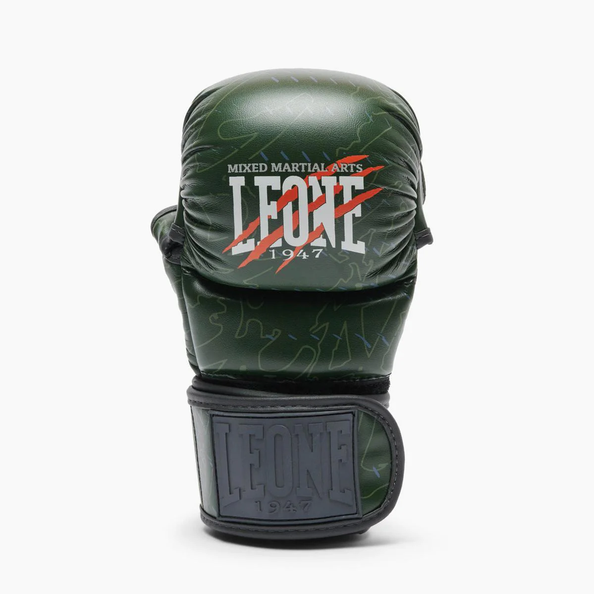 Guanti MMA Leone Primal Instinct Training GP116 con pollice Verde - immagine 3