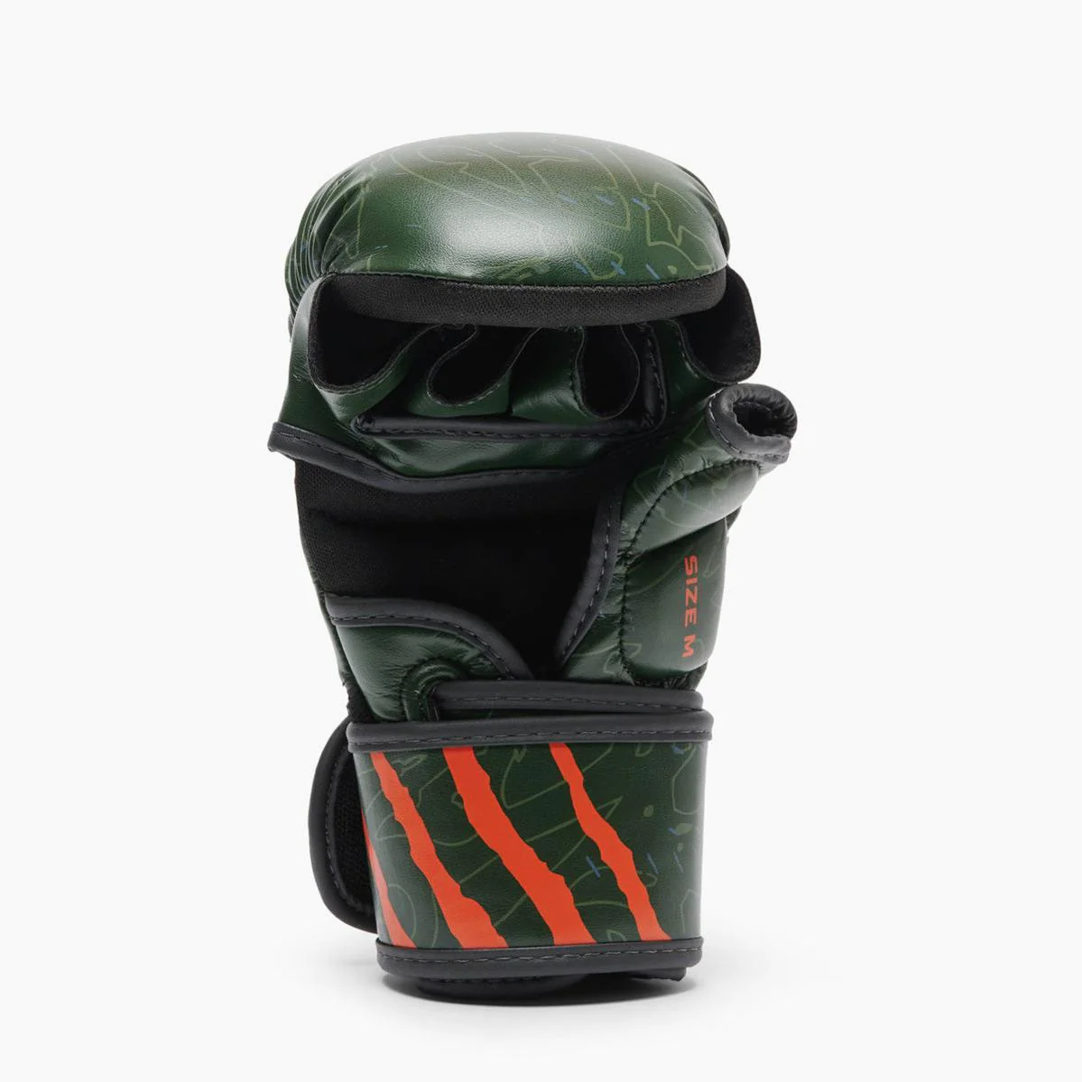 Guanti MMA Leone Primal Instinct Training GP116 con pollice Verde - immagine 5
