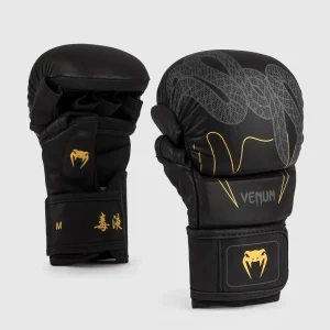 Guanti MMA 7 Oz Venum Serpenti Nero sparring