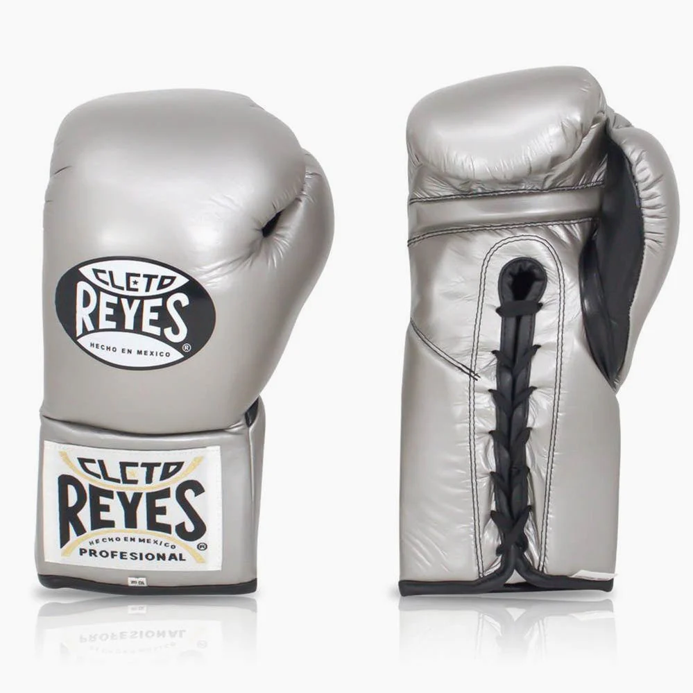 Guantoni Cleto Reyes Professional CB2 Platino con lacci - immagine 3