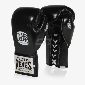 Guantoni Cleto Reyes Safetec CB4 Nero-argento con lacci
