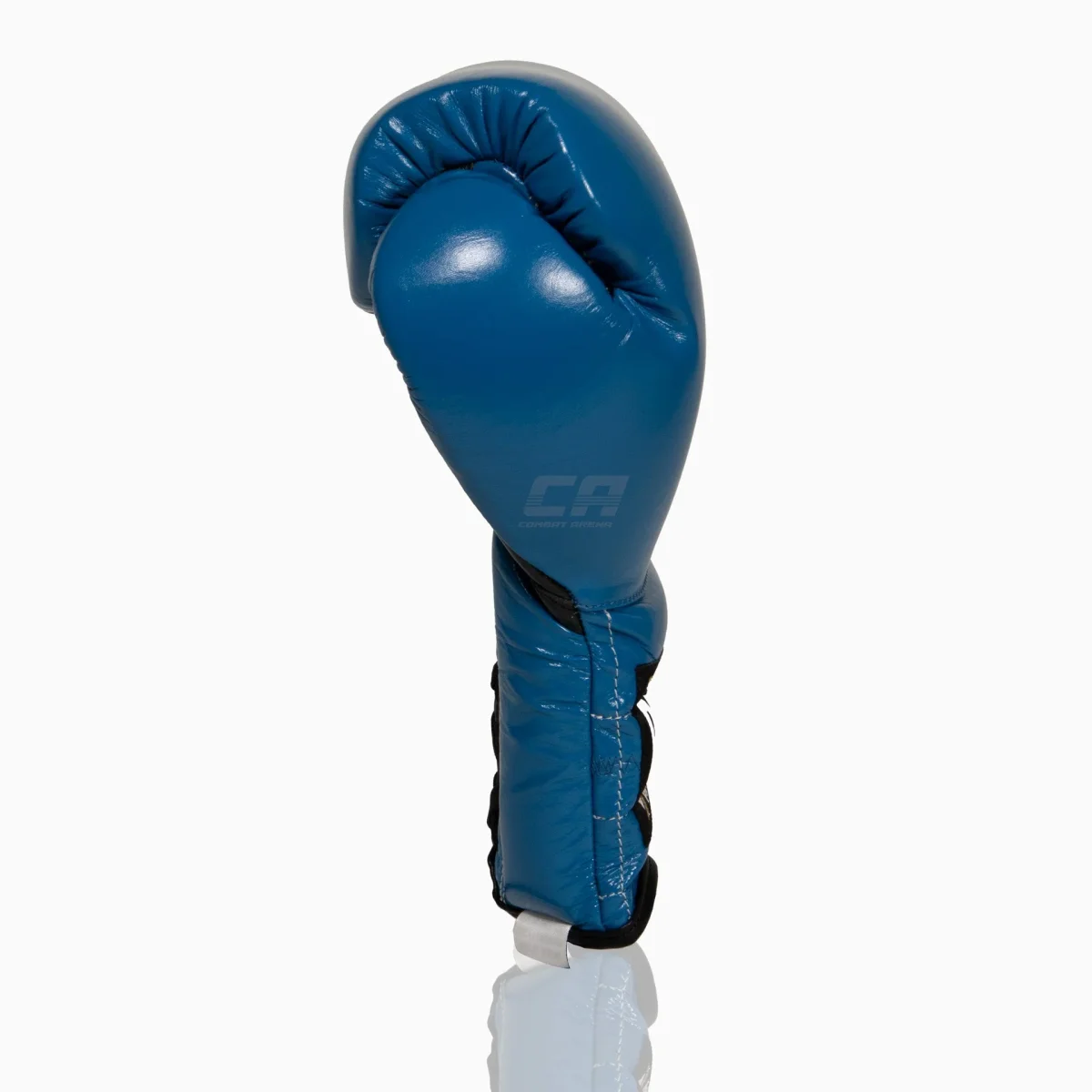 Guantoni Cleto Reyes Traditional Training CE4 Blu-nero con lacci - immagine 4