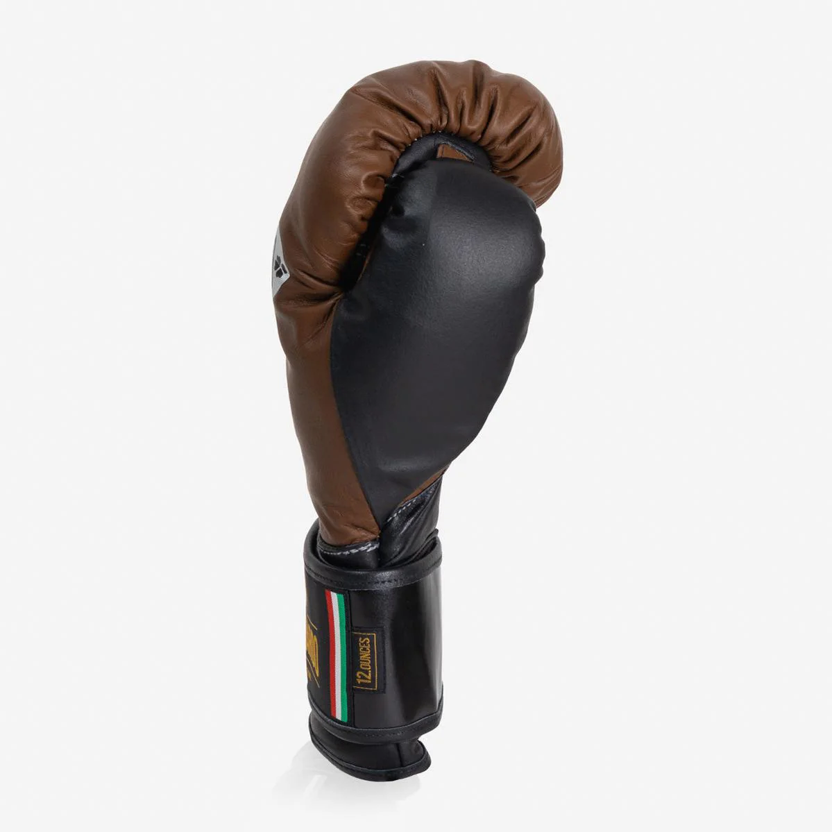 Guantoni Di Nardo con velcro 12 Oz Marrone-nero - immagine 4