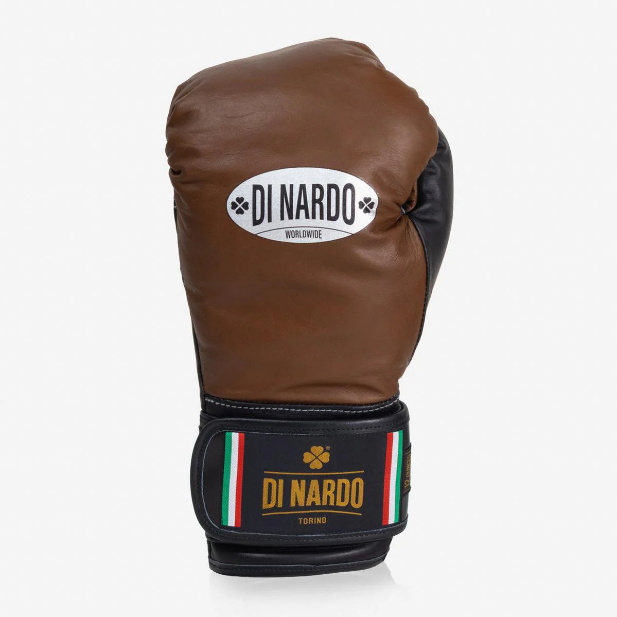 Guantoni Di Nardo con velcro 12 Oz Marrone-nero - immagine 5