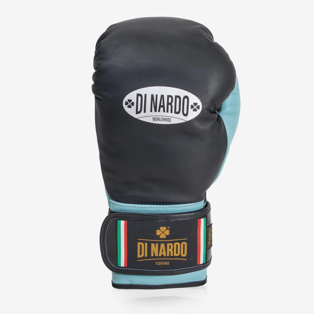 Guantoni Di Nardo con velcro 14 Oz Nero-acqua - immagine 5