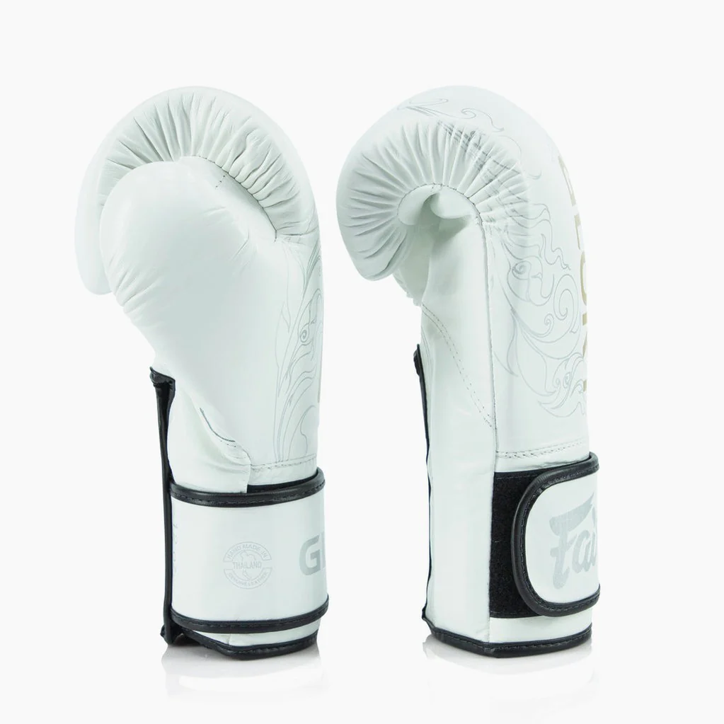 Guantoni Fairtex x Glory BGVG3 Bianco-oro - immagine 4