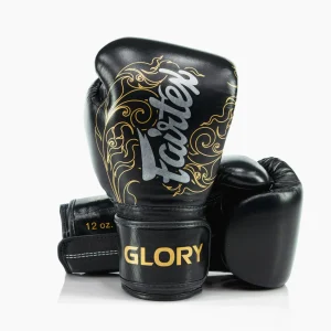 Guantoni Fairtex x Glory BGVG3 Nero-oro