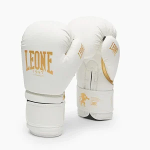 Guantoni Leone Idol GN059D Bianco-oro