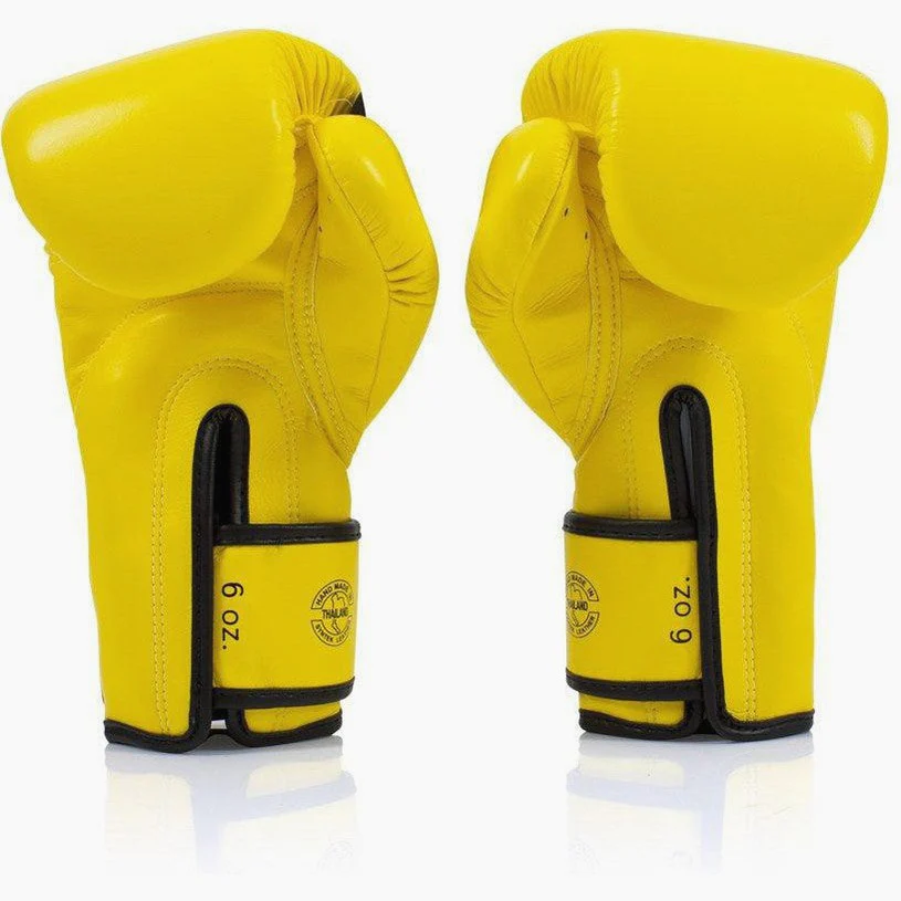 Guantoni Muay Thai Fairtex BGV14 Giallo - immagine 5