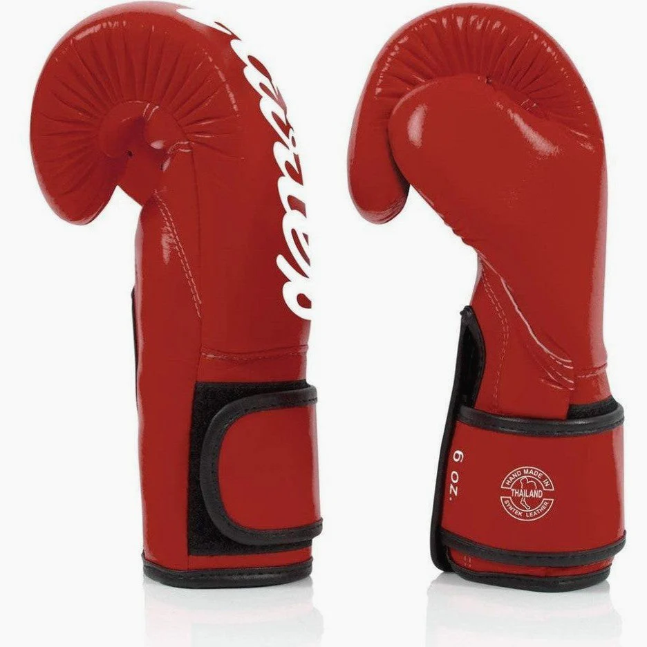 Guantoni Muay Thai Fairtex BGV14 Rosso - immagine 4