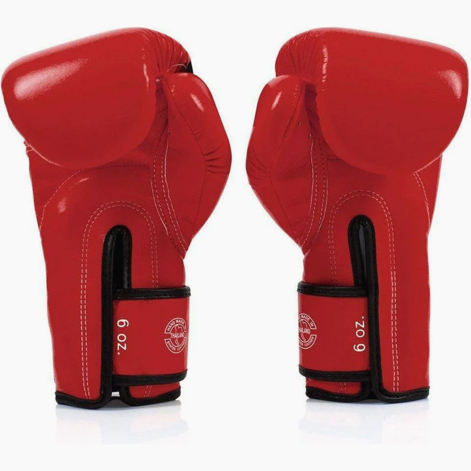 Guantoni Muay Thai Fairtex BGV14 Rosso - immagine 6