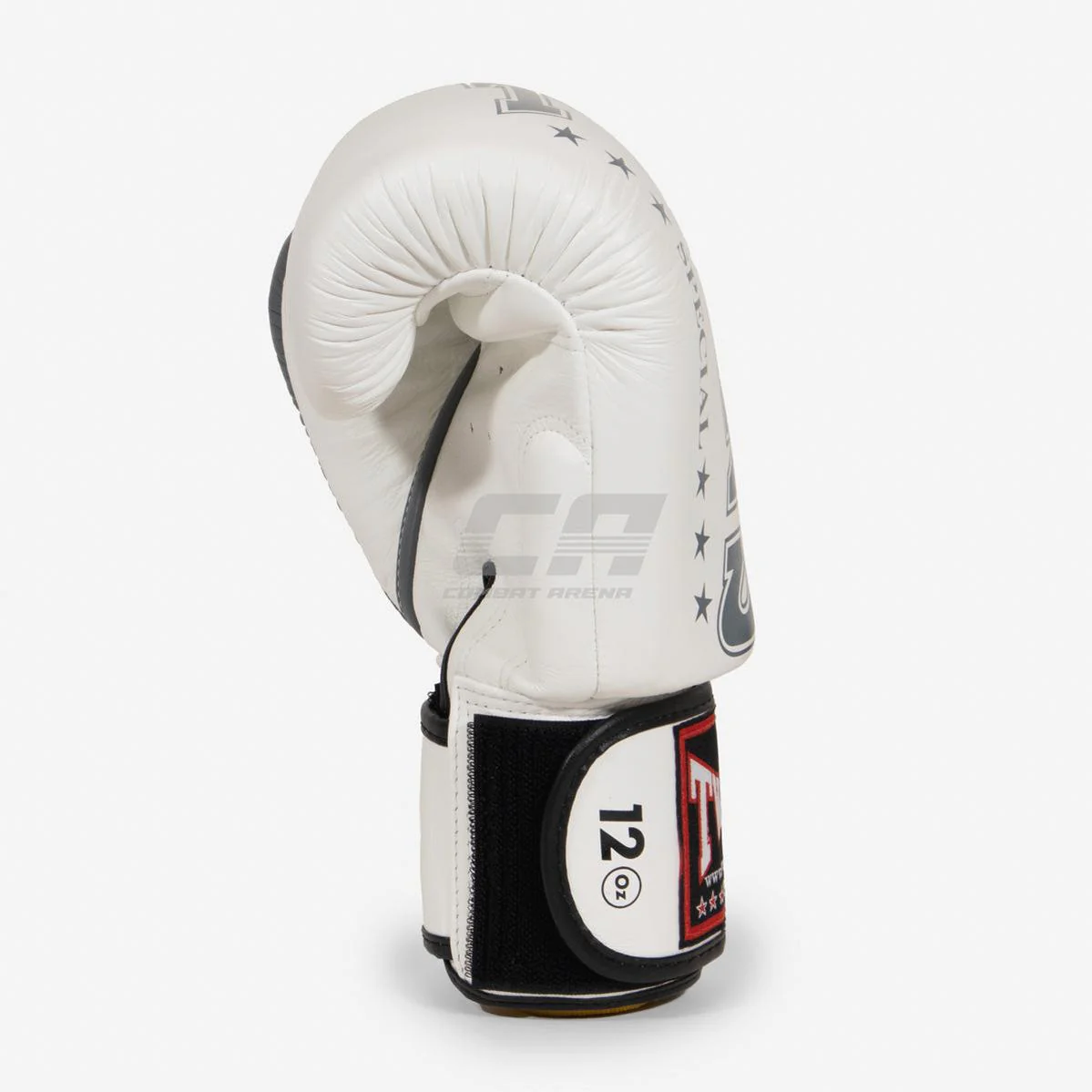 Guantoni Muay Thai Twins Special BGVL 8 Bianco-grigio - immagine 3
