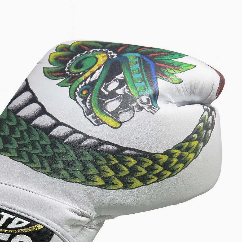 Guantoni Cleto Reyes Fiber Quetzalcoatl Prison Art - immagine 5