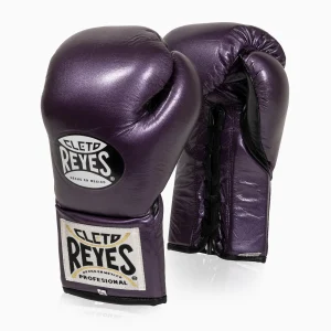 Guantoni Cleto Reyes Professional CB2 Viola con lacci