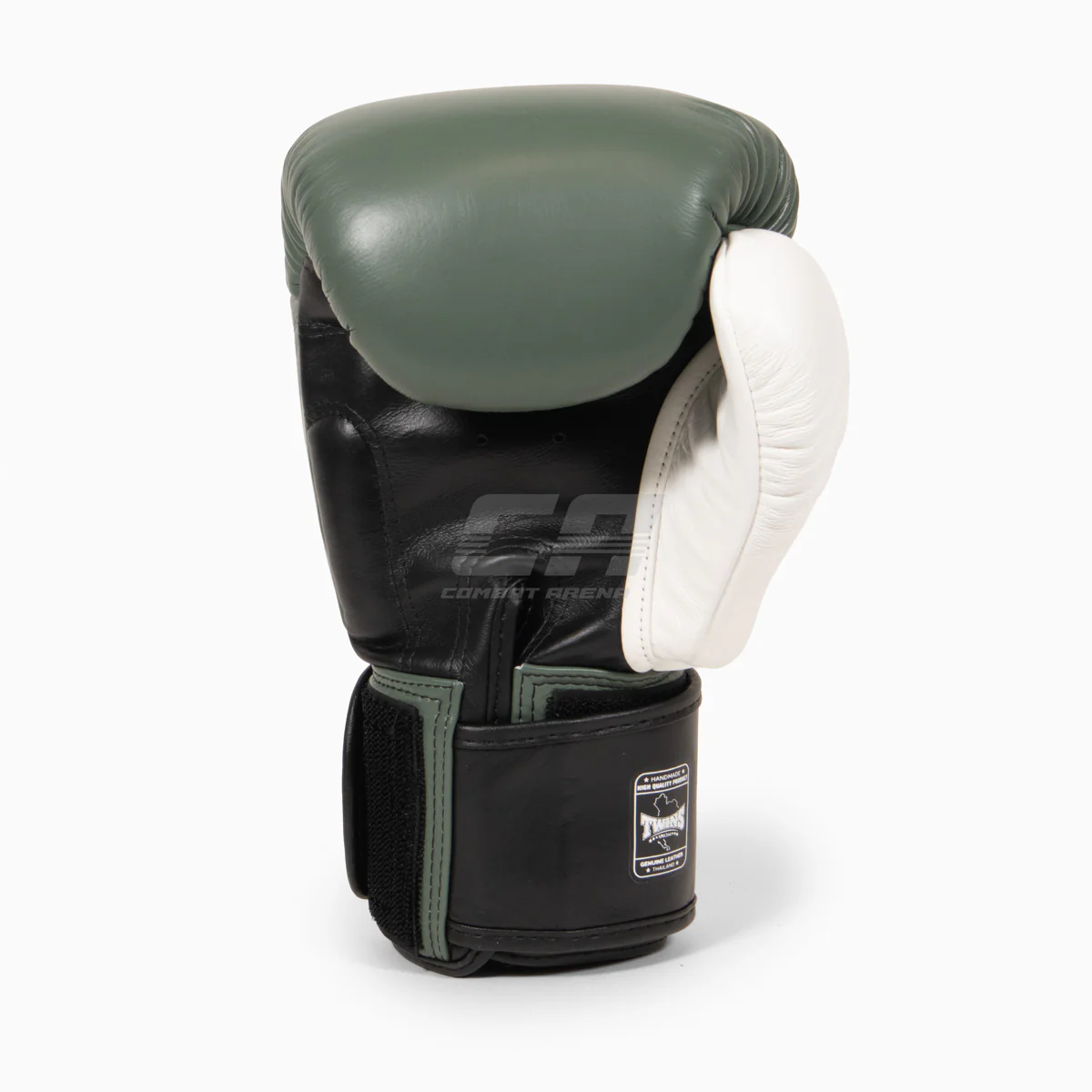 Guantoni Muay Thai Twins Special BGVL4 Nero-verde-bianco - immagine 4