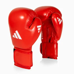 Guantoni da Boxe Adidas Approvati World Boxing Rosso