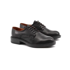 Scarpa derby da donna in vera pelle