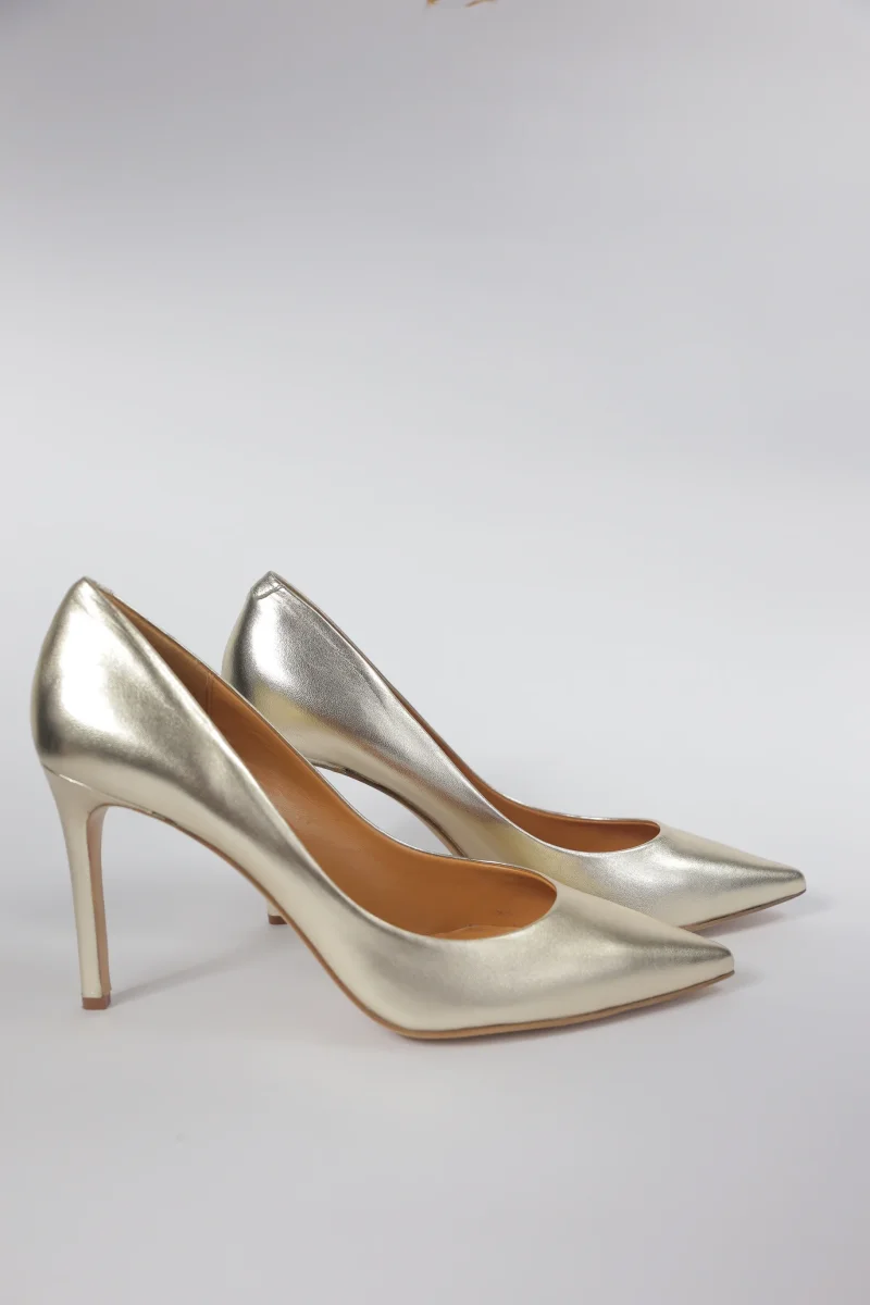 Décolleté Diva laminato platino - immagine 4